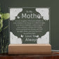 Acrylic Plaque, Unique Mother's Day Gift For Mom, Mom Gift From Daughter Son, Mom Birthday Gift, Mom Gift Ideas