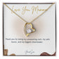 Mothers Day | Heart Necklace | Son Gift | Mom Necklace | Forever In My Heart | Gift For Mom | Forever Love