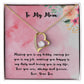 To My Mom Necklace, Unique Mother's Day Gift For Mom, Mom Gift From Son, Mom Birthday Gift, Mom Gift Ideas